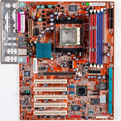 Abit AV8 Socket 939 ATX Motherboard AGP AMD Athlon 64 Windows 98 Retro Gaming