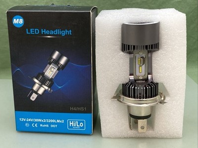 NEW BCSMMCAR LI-N001-M8F1 LED HEADLIGHT 12V-24/30WX2/3200LMX2