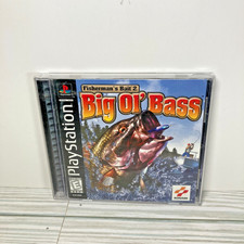 Fisherman's Bait 2: Big Ol' Bass (Sony PlayStation 1, 1999) Black Label CIB