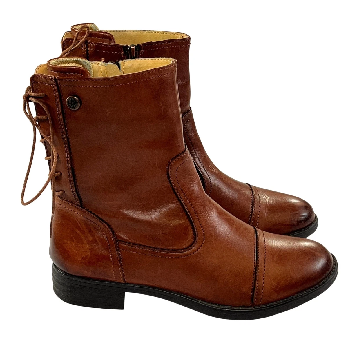 Bussola Antwerpen Alessia gray ankl boots WM US 7.5 EU 38 moto coastal Palermo Ice-Grip Step-In Ankle Boots (Cuba) – bussola main image 3