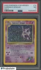 2000 Pokemon Gym Heroes #14 Sabrina's Gengar Holo PSA 7 NM