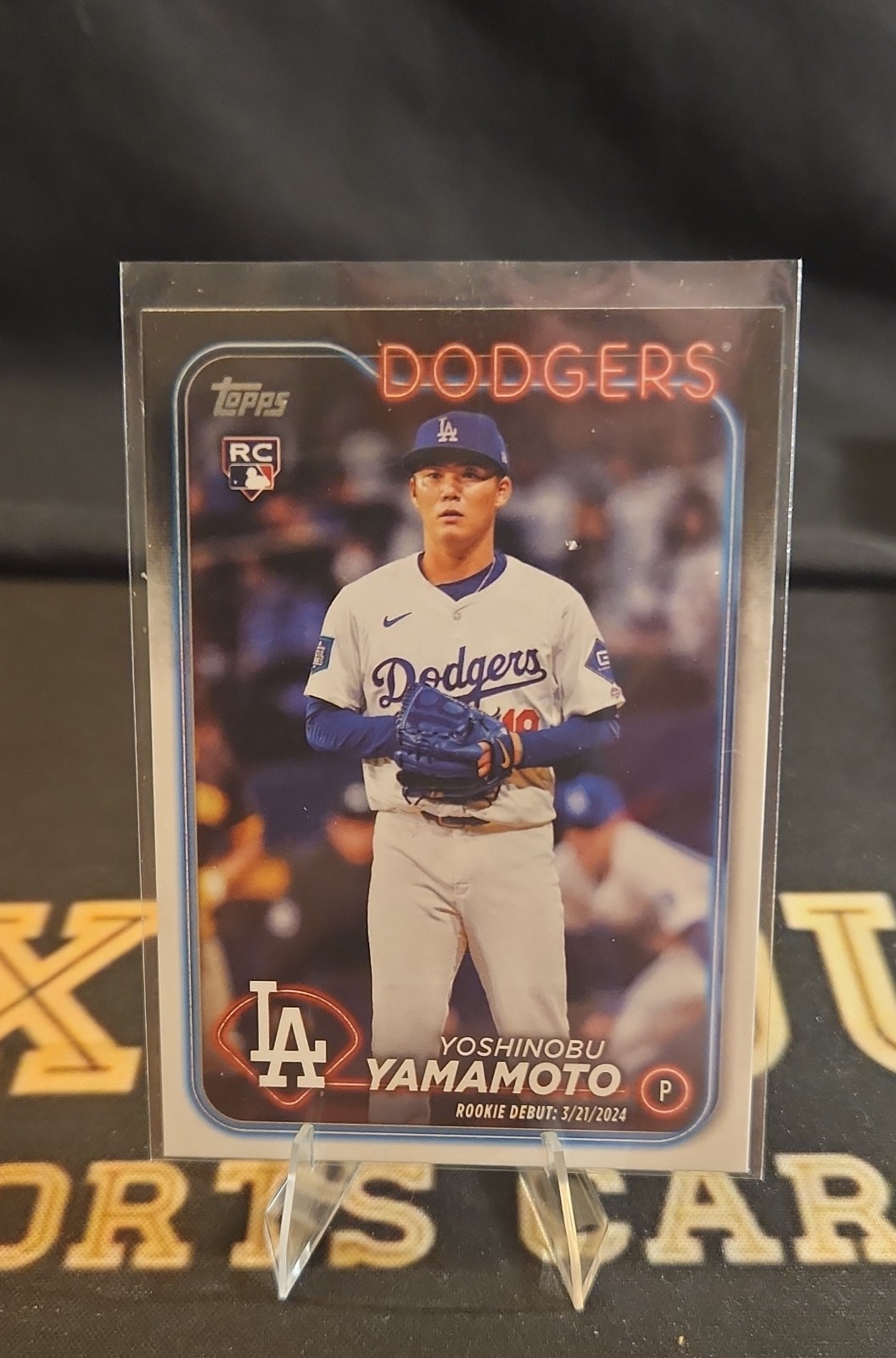 2024 Topps Update Series - Rookie Debut Yoshinobu Yamamoto #US149 (RC)