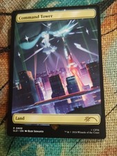 FULL ART Command Tower - Hatsune Miku Secret Lair - NM Magic: The Gathering MTG