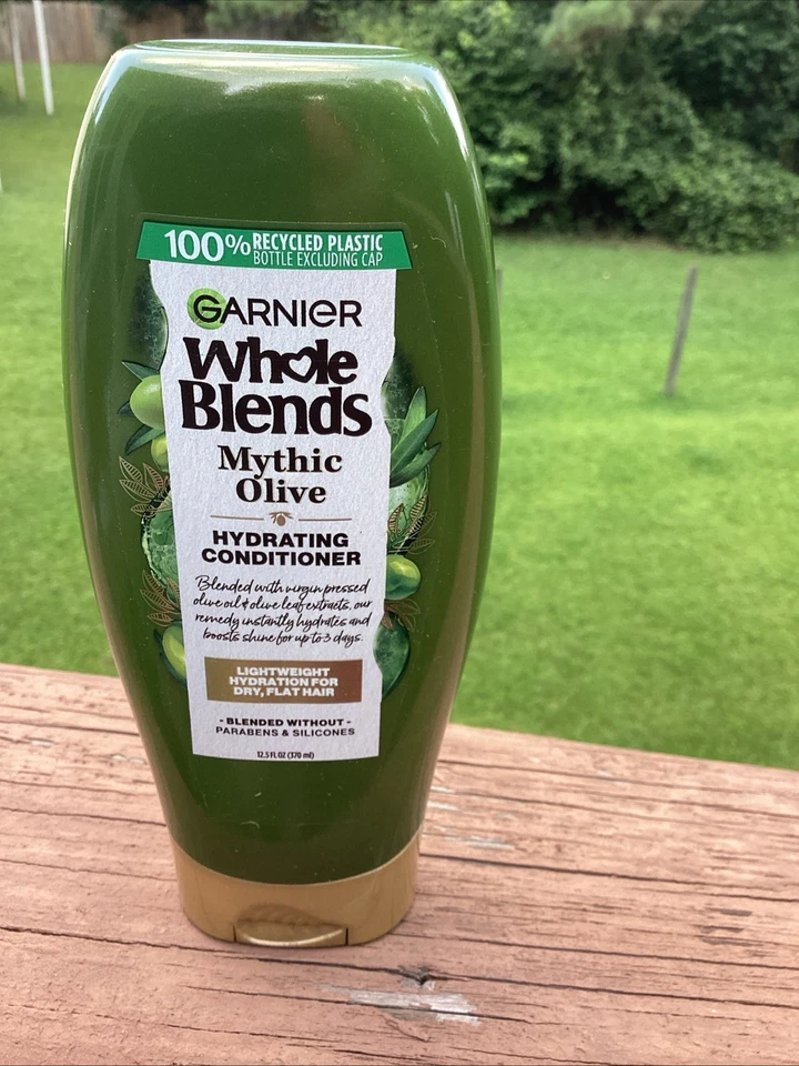 Garnier Whole Blends Replenishing Conditioner Legendary Olive 12.5 fl oz - Image 3 of 4