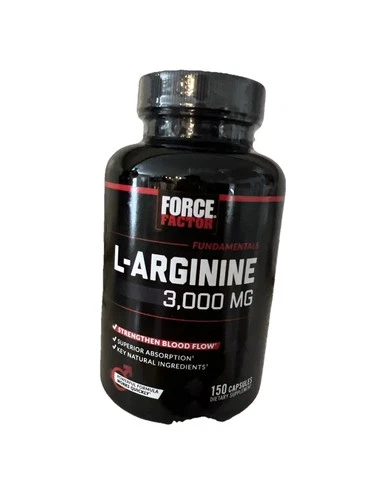 Force Factor L-Arginine 3000 MG, Extra Strength Nitric Oxide & Circulation Boost