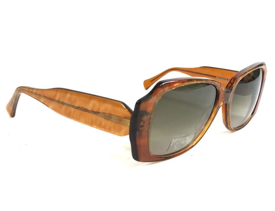 Gafas de sol Jean Lafont HACIENDA 543 marcos marrones brillantes con lentes grises degradados Foto 2 de 4