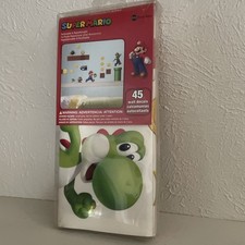 RoomMates 45pc SUPER MARIO Removable  Repositionable Wall Decals 