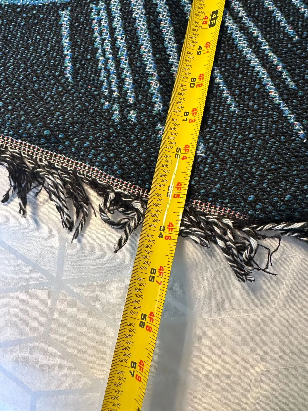 HARRY POTTER RAVENCLAW THROW BLANKET 46" X 54" WOVEN TAPESTRY UNIVERSAL STUDIOS