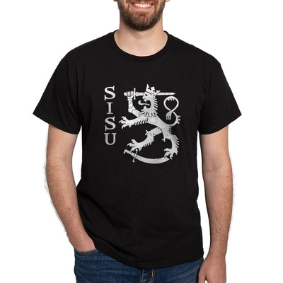 CafePress Sisu Dark T Shirt 100% Cotton T-Shirt (462789720)