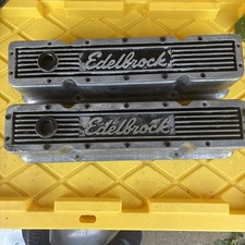 Edelbrock Elite Series Tall Aluminum Valve Covers Sbc 350 Small Block Chevy 383