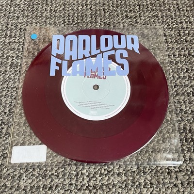 Parlour Flames   Manchester Rain Vinyl Record 7'' PURPLE 2013 Bonehead / Oasis