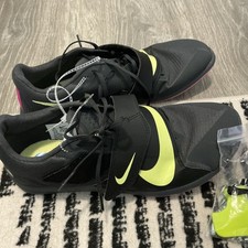 Nike Zoom Rival Anthracite/Black/Pink/Volt Track shoes DR2756-002 Size: 10