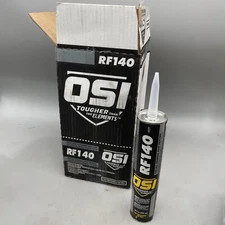 12 Pack OSI RF140 Black Roofing & Flashing Sealant Brand New