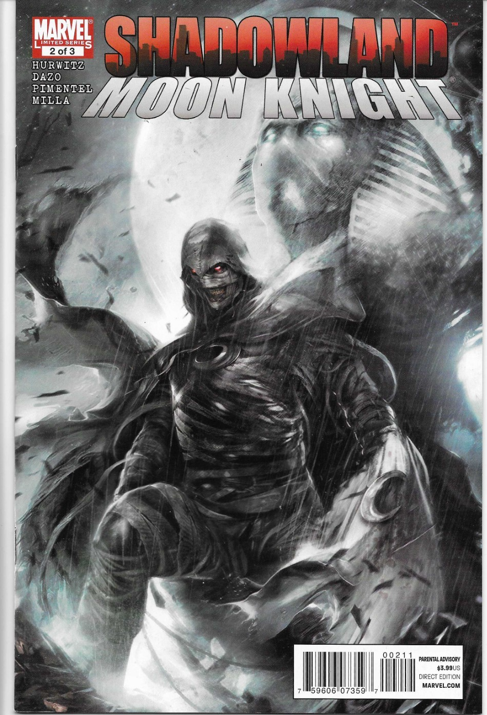 SHADOWLAND - Moon Knight (2010) #2 - Back Issue (S)