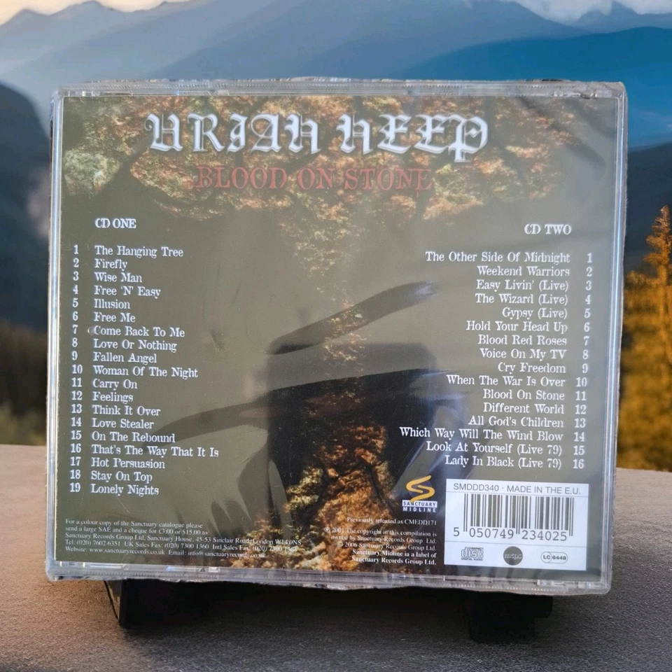 URIAH HEEP - Blood On Stone Anthology Volume II   2 CD Album Rock Classic New! - Image 2 of 2