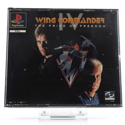 Sony Playstation 1: Wing Commander IV The Price of Freedom - PS1 PSX OVP (DE)
