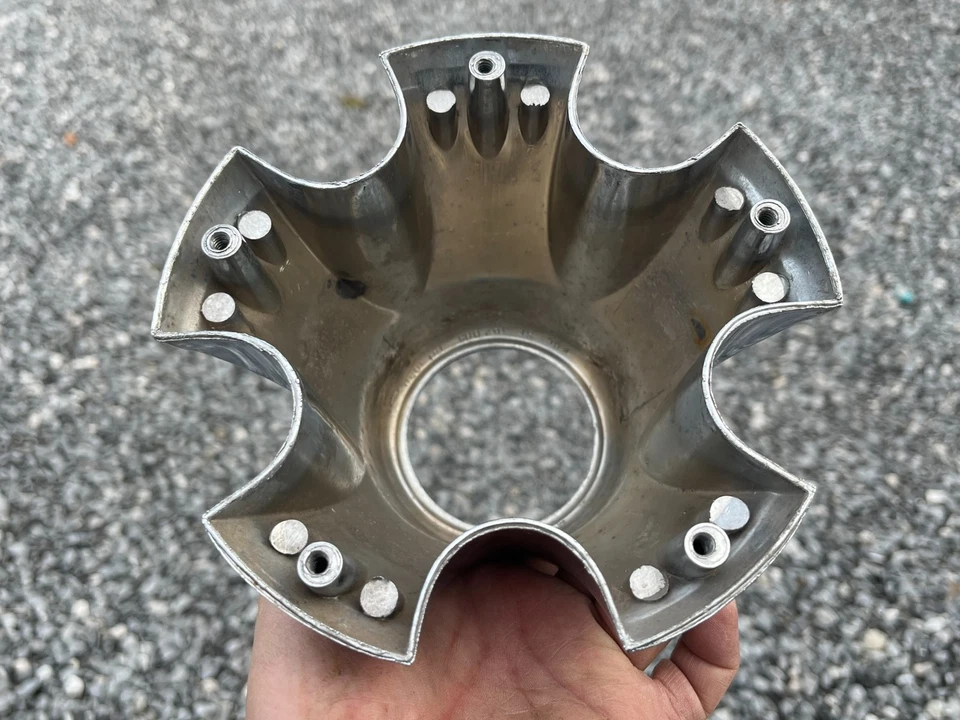 JEEP CJ5 CJ7 4X4 前原始设备制造商车轮中心盖 CHROME ALLOY 362005 1813050 — 第 4/4 张图片