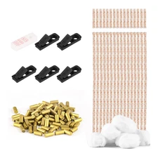 Zippo Lighter Repair Maintenance Kit Flint, Wick, Cotton Wadding Rubber Felt Pad