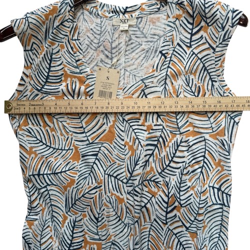 Nuovo con etichetta! Abito midi NZT BY NIC+ZOE Palm Scoop Tank piccolo $158 - Foto 8 di 10