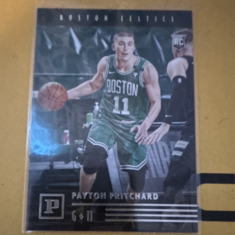 Panini 2020-21 Chronicles Payton Pritchard Rookie Card #121 Boston Celtics