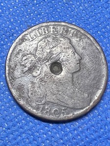 1806 Draped Bust Cent US Old Copper #84