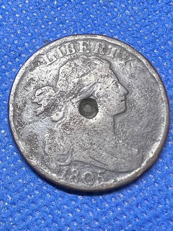 1806 Draped Bust Cent US Old Copper #84