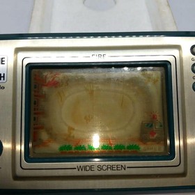 Nintendo GAME and WATCH FIRE Widescreen Boxed with Manual Japan