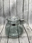 Vintage Pyrex Flameware Tea/Coffee Pot Lid & Handle Clear Glass