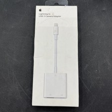 Genuine Apple Lightning to USB 3.0 Type-A Camera Adapter A1619