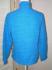 NEW NWT CHICO'S CHICOS CHUNKY KNIT SWEATER BLAZER CARDIGAN SIZE 1