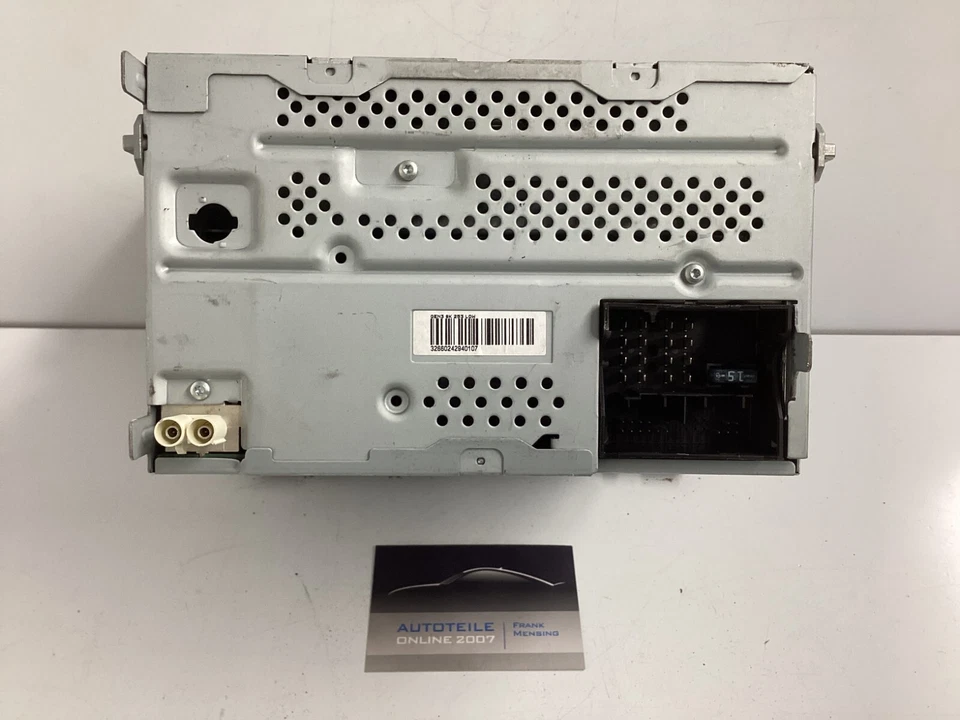 Skoda Rapid Audio System CD Player Audiosystem ohne Code 5J0035161E 28346194 - Bild 4 von 4