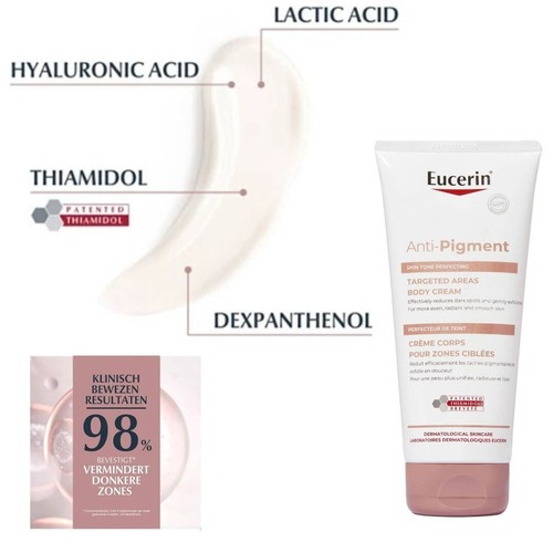 EUCERIN Anti-Pigment Body Cream for Localized Targeted Areas 200ml (6.76floz) - Picture 3 of 3