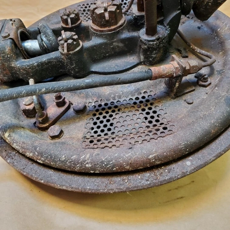 Tambor de freno cubo rueda enlace vertical suspensión delantera izquierda Jaguar Mark VII MK 7 Foto 3 de 4