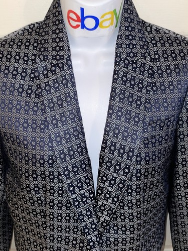 💐 Anne Klein Geometric Jacquard Peak Lapel Blazer Jacket 👚 6 - 第 7/14 張圖片