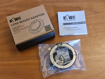 KIWI FOTOS 4/3 Objektiv auf M4/3 Kamera Adapter - M1948