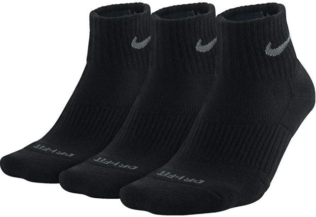 nike 3 pack half cushion mens socks
