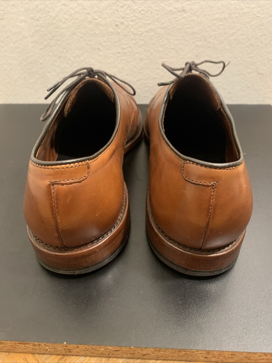 Allen Edmonds Clifton 3358 Walnut Brown Cap Toe Oxford Men 10 D USA Made Leather Allen Edmonds Clifton Oxfords 3358 Walnut Brown Captoe  main image 2