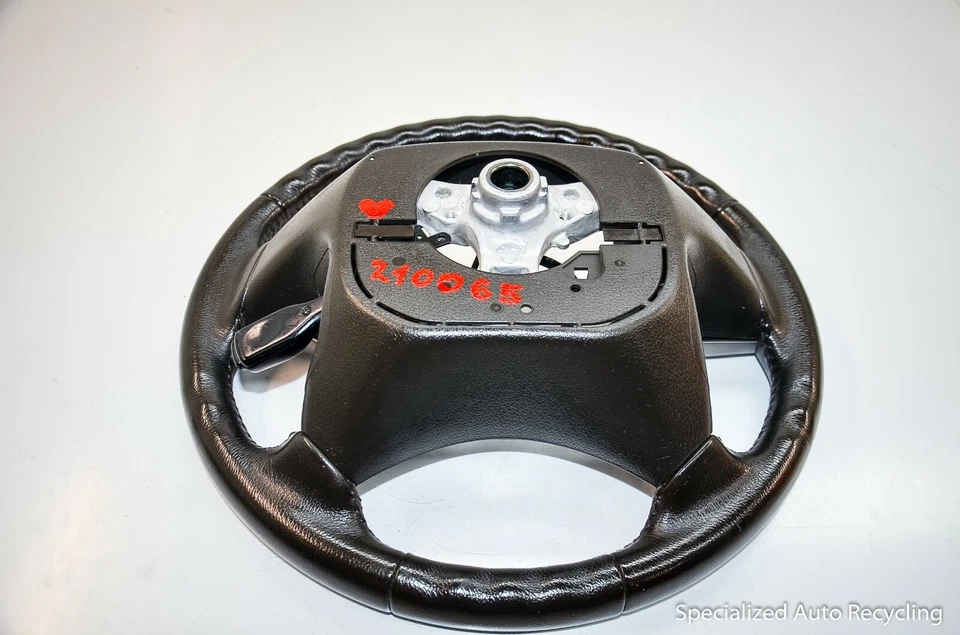 Toyota Highlander 2008-2013 volante cuero negro conjunto OEM Foto 3 de 4