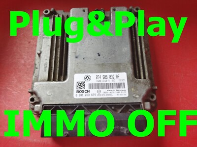 IMMO OFF / Plug&Play VW CRAFTER 2.5 TDI 0281013699 / 074906032AF /Fast Courier
