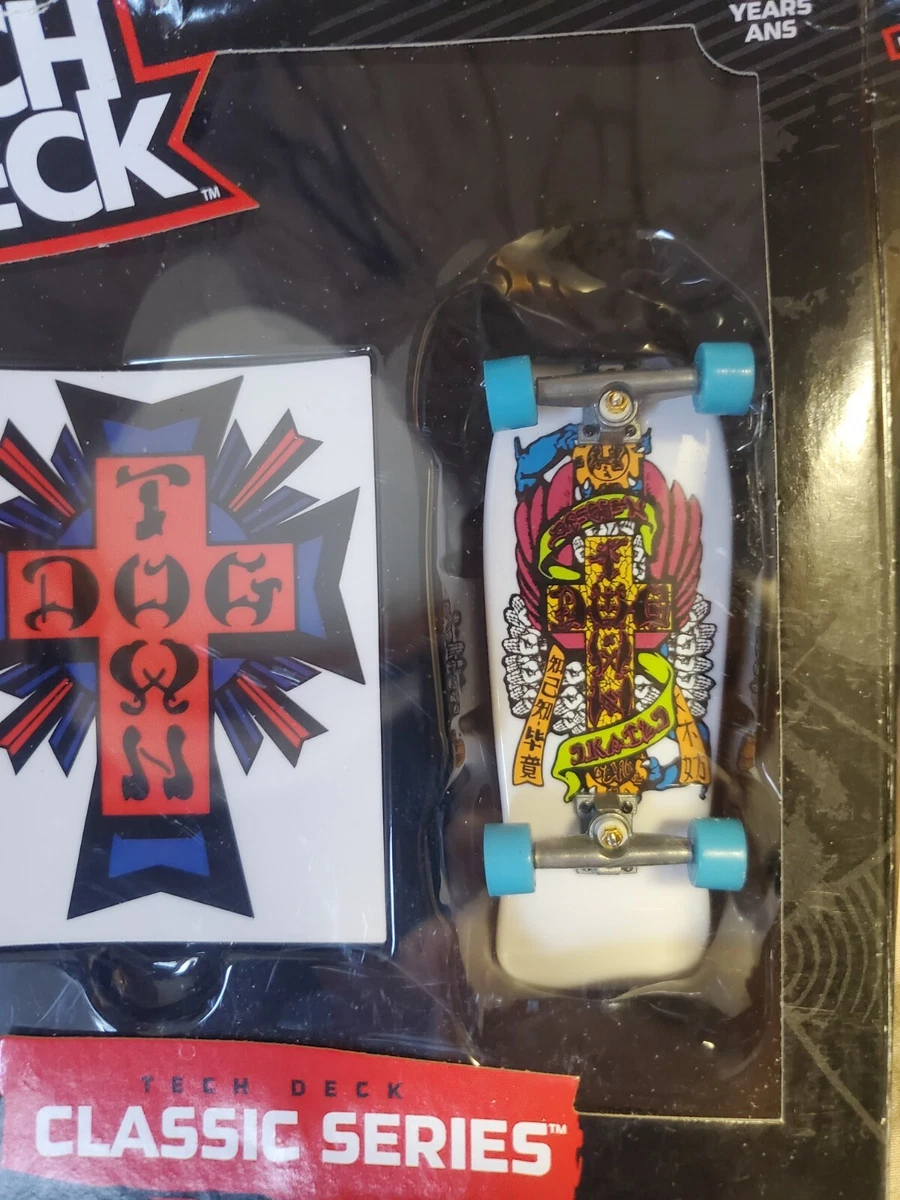 Tech Deck Classic Series Dog Town White Fingerboard Rare Scott