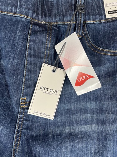 Judy Blue Jeans Womens Size 31 Slim Fit Pull On High Rise Stretch Pants New - 第 3/16 張圖片