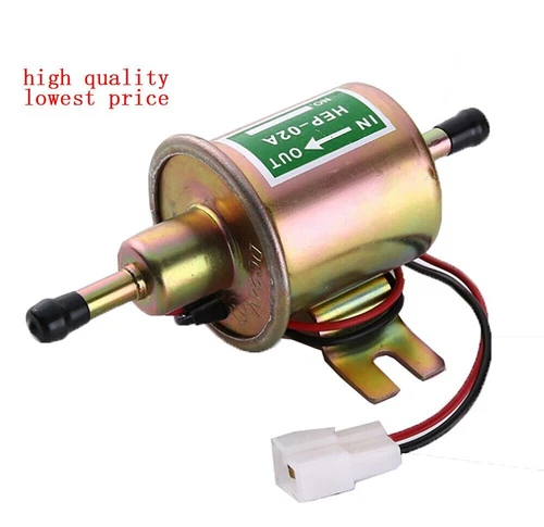 12V Electric Fuel Pump 4-7PSI Universal Gas Diesel Inline Low Pressure HEP-02A - Bild 7 von 10