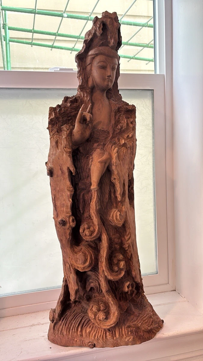 木制日本雕像后1940 | eBay