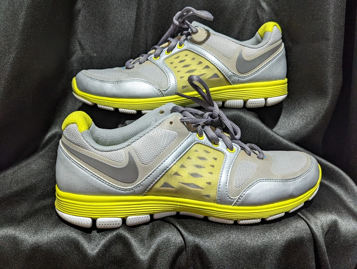 Nike Free XT Motion Fit Running Shoes #454116-004 Yellow/Slvr Women&#039;s US | eBay