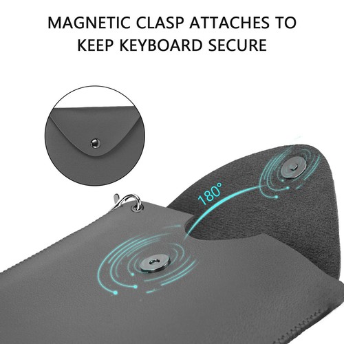 Logitech MX Keys Mini Tastatur Tragetasche Schutzhülle aus Cu... - Bild 3 von 6