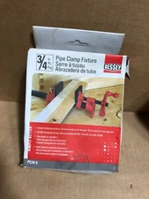 Bessey Traditional Style Pipe Clamps 3/4" PC34-2 NOB
