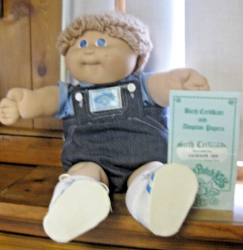 Vintage CPK Jackson Jed/Preowned  10/01/82 all original unmarked  paperwork