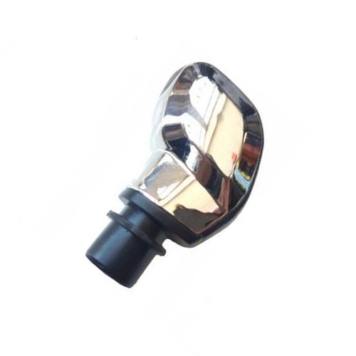 5 Speed Gear Stick Shift Manual Knob For Peugeot 208 2008 301 308 Black & Chrome - Picture 5 of 5