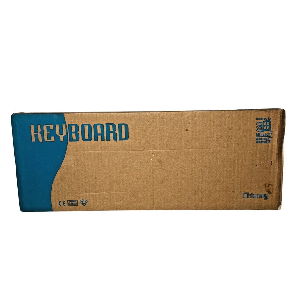 Vintage Chicony KB-2971 Keyboard Microsoft Windows 95 NT Brand New In Box Retro - Image 2 of 4