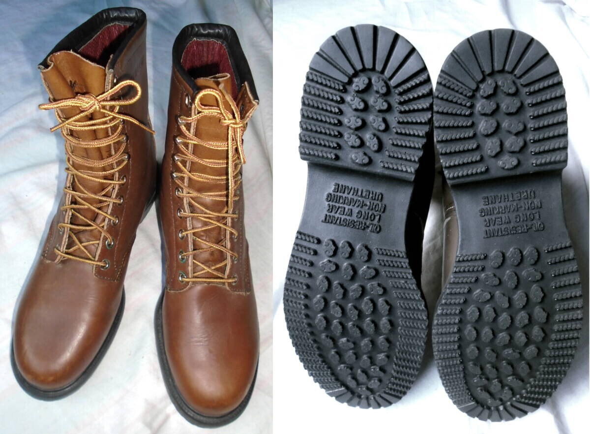 趣味 VINTAGE RED WING Vintage 1990s Red Wing Irish Setter 875 Moc Toe Boots Leather Size